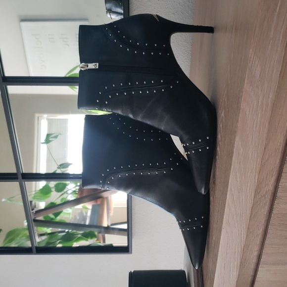 Calvin Klein Studded Grazia Ankle Boots - Picture 3 of 11